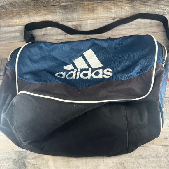 Adidas Soccer Duffle Bag Shoulder Carrier Defender Series - Picture 1 of 12